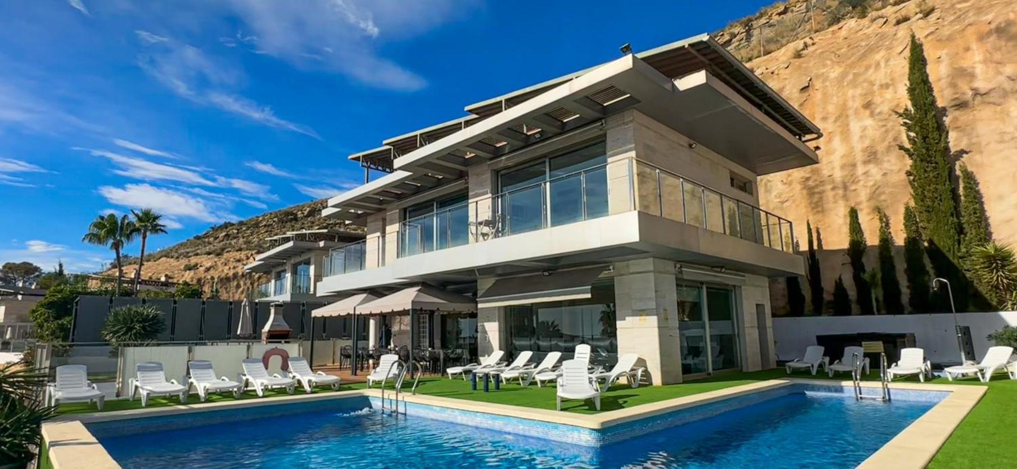 הוילה פינסטראט Altos Golf Bahia Benidorm מראה חיצוני תמונה